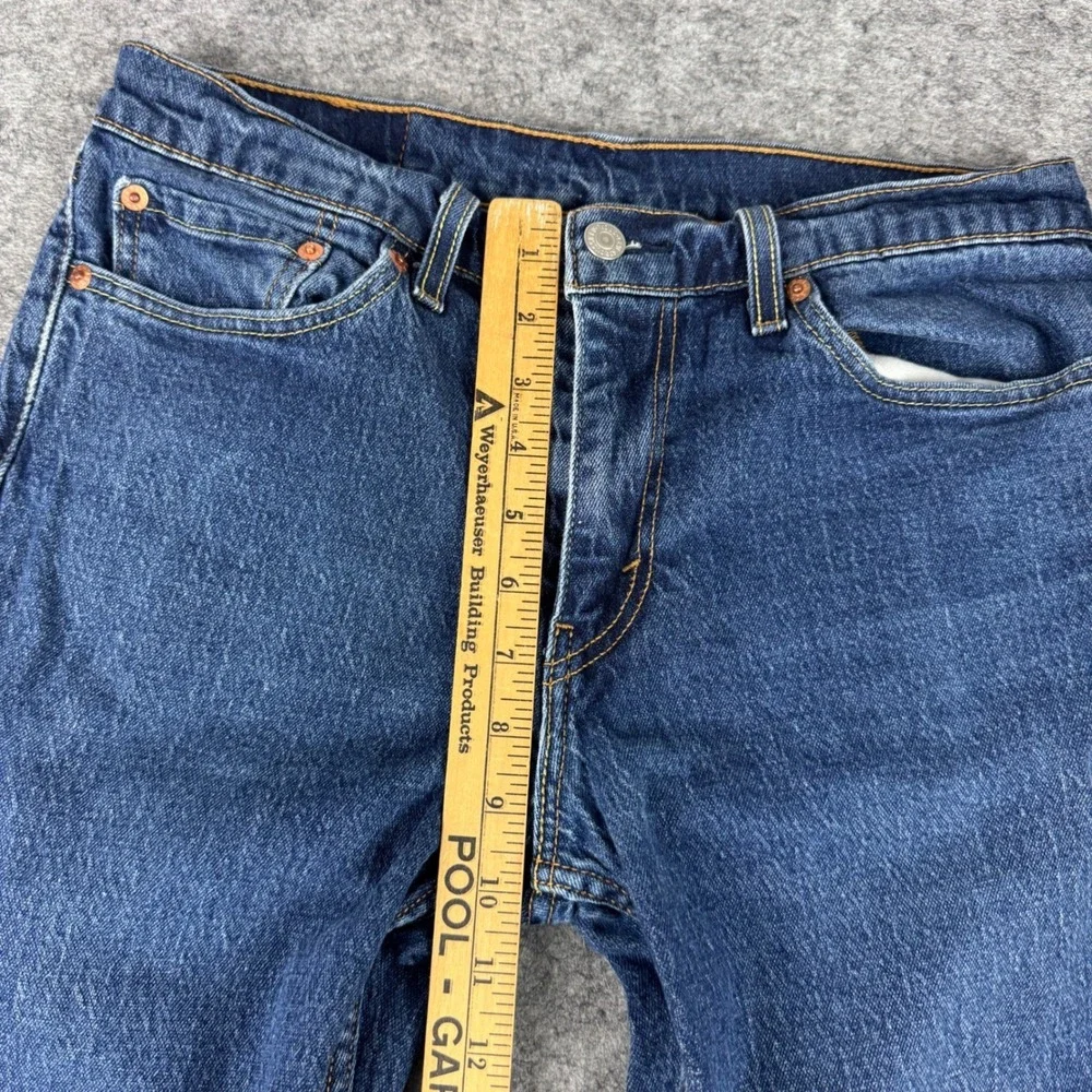 Levis 511 Slim Fit Mens Jeans W32 L29 Dark Wash Blue Denim Pants